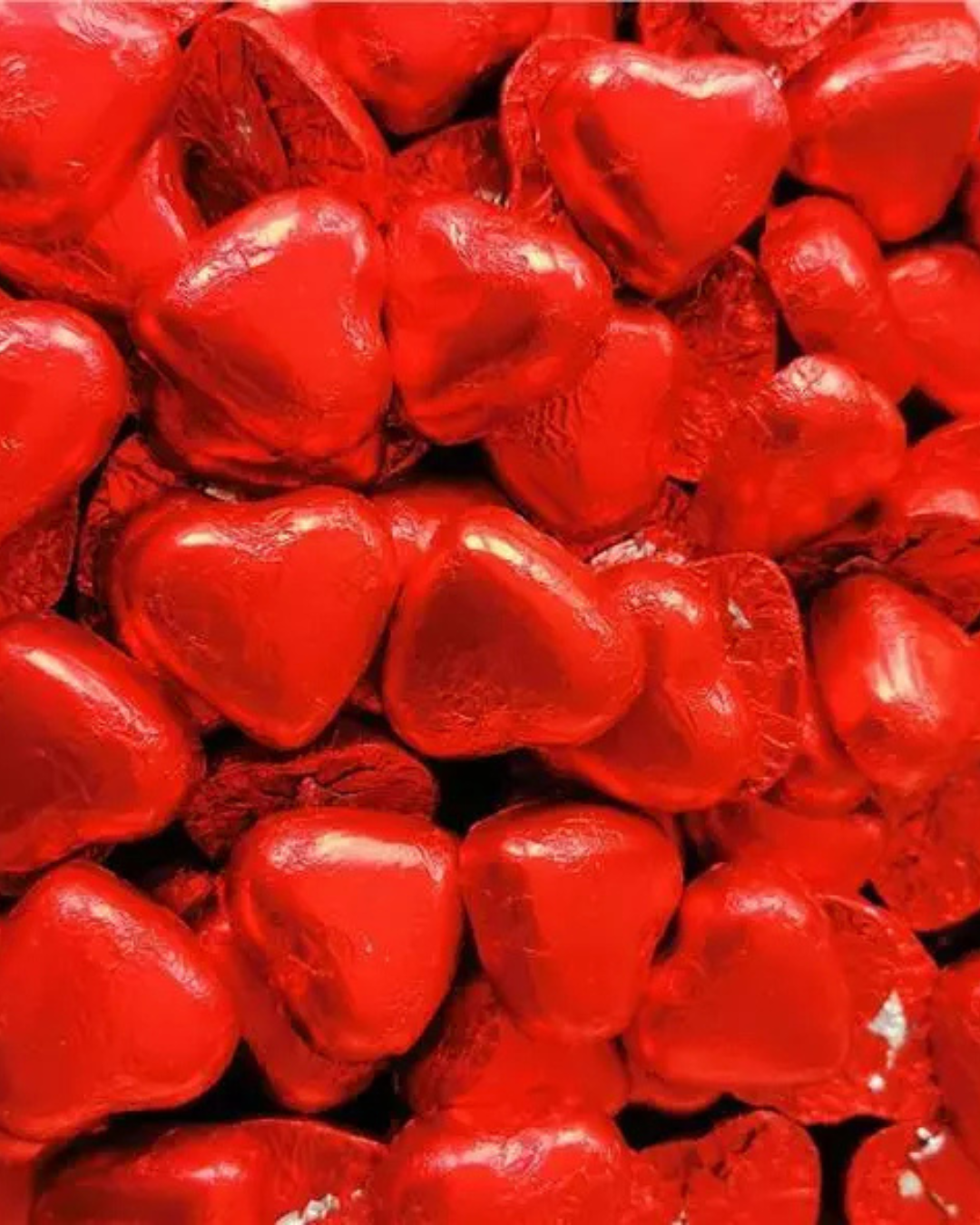 Kingsway Milk Chocolate Caramel Filled Red Hearts