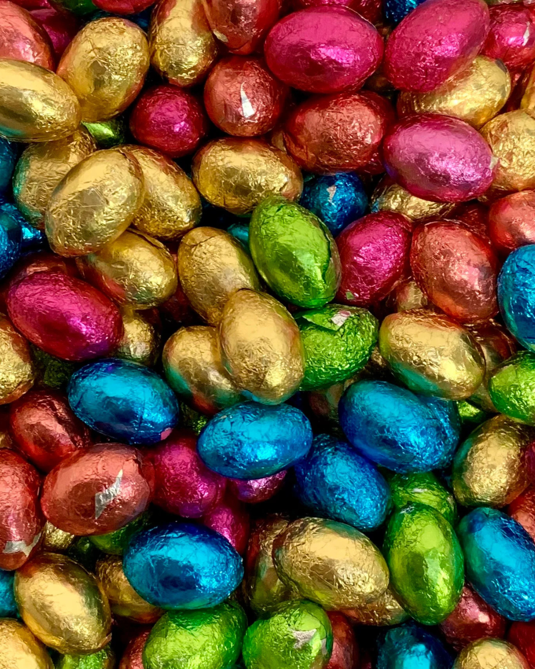 Chocolate Flavour Mini Foil Eggs