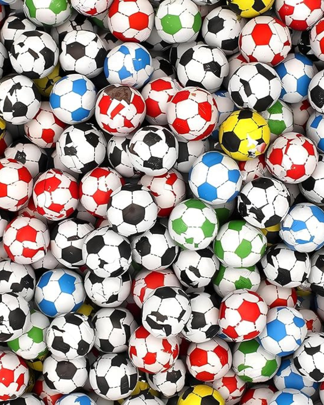 Assorted Chocolate Footballs (Compound)