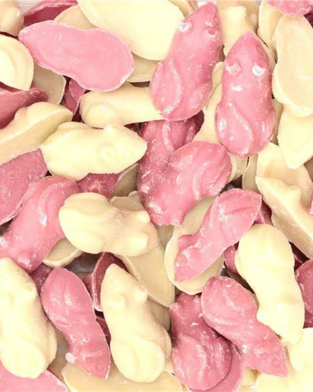 Giant Pink & White Mice