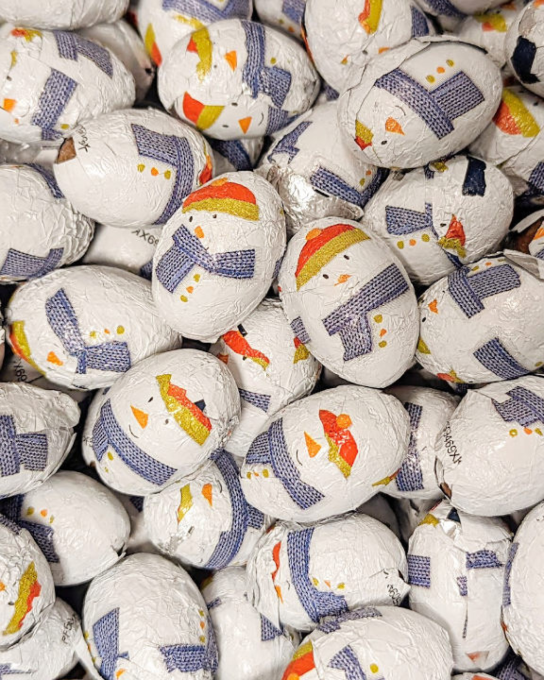 Milk Chocolate SNOWMAN EGG