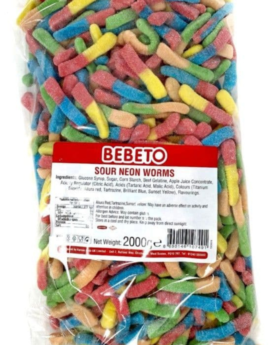 Bebeto Sour Worms