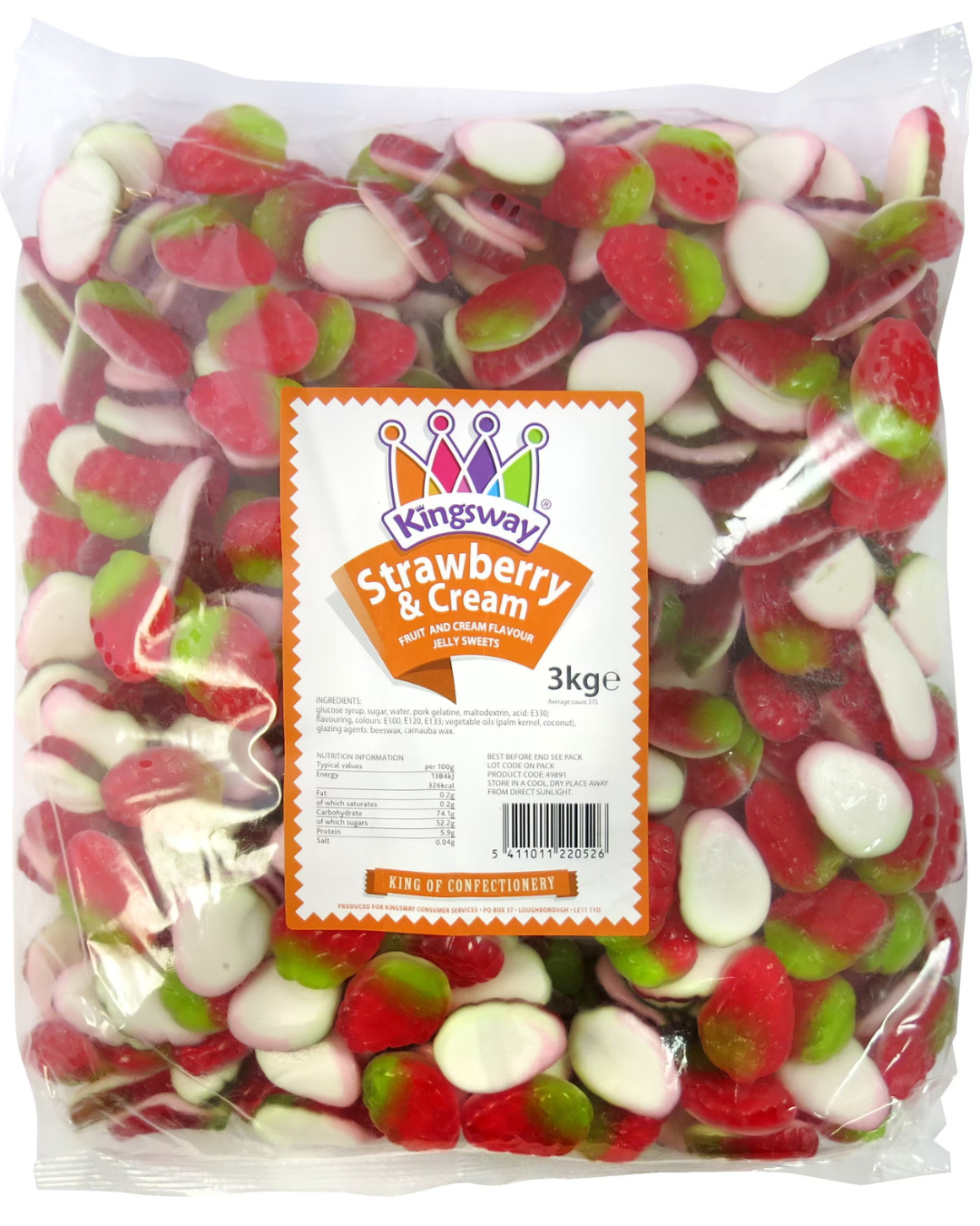 Kingsway Strawberries & Cream Jellies
