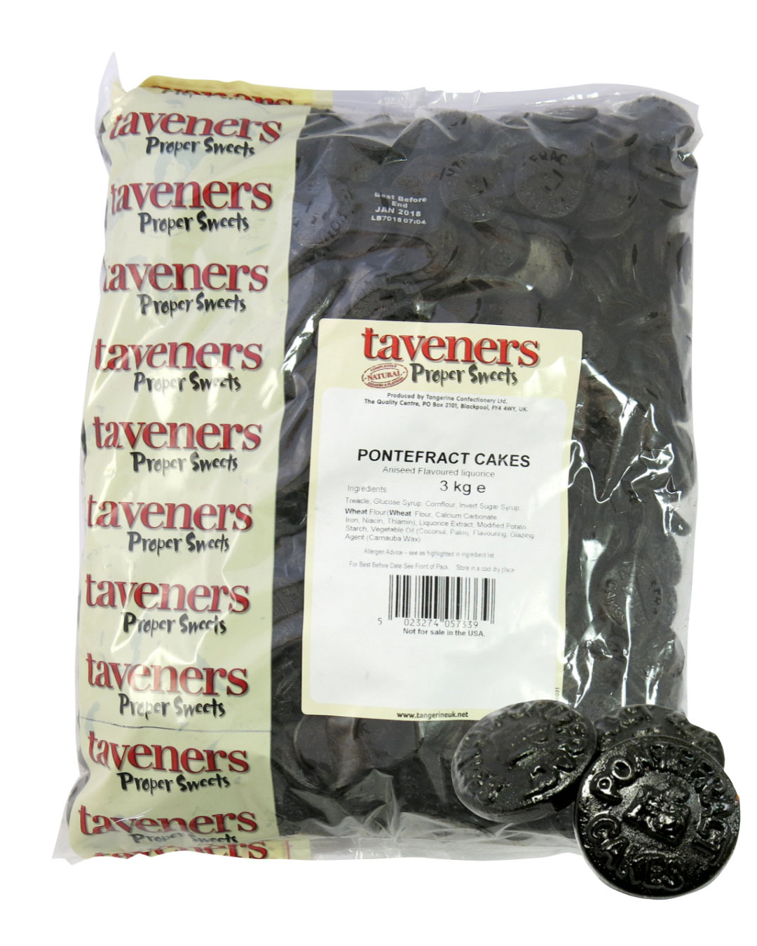 Taveners Pontefract Cakes