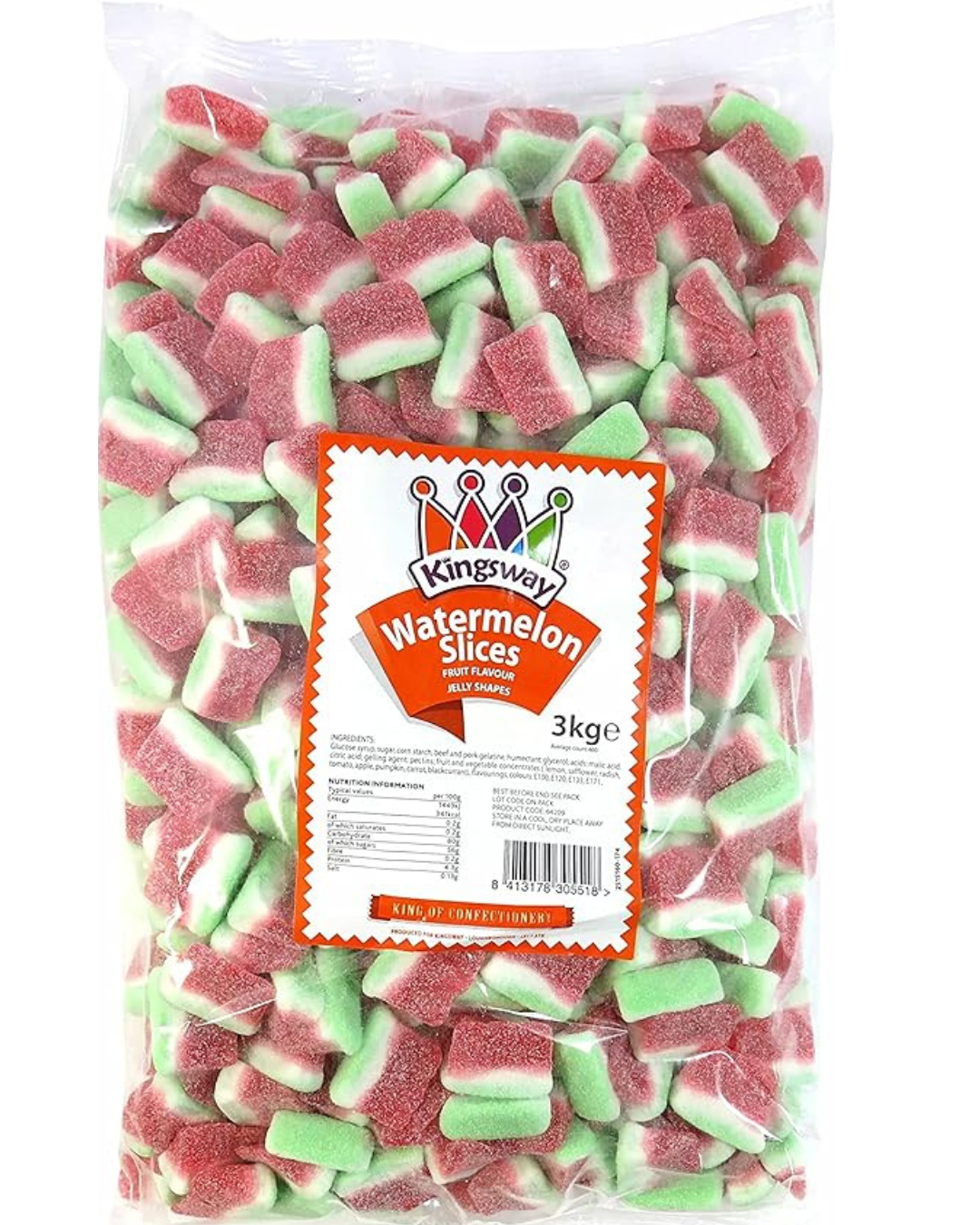 Kingsway Mini Fizzy Watermelon Slices