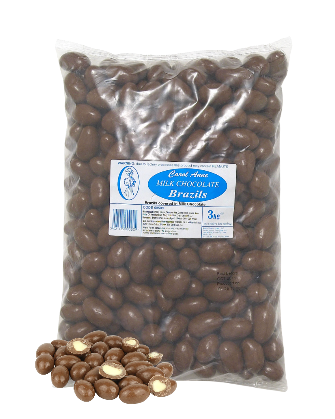 Carol Anne Milk Chocolate Brazils