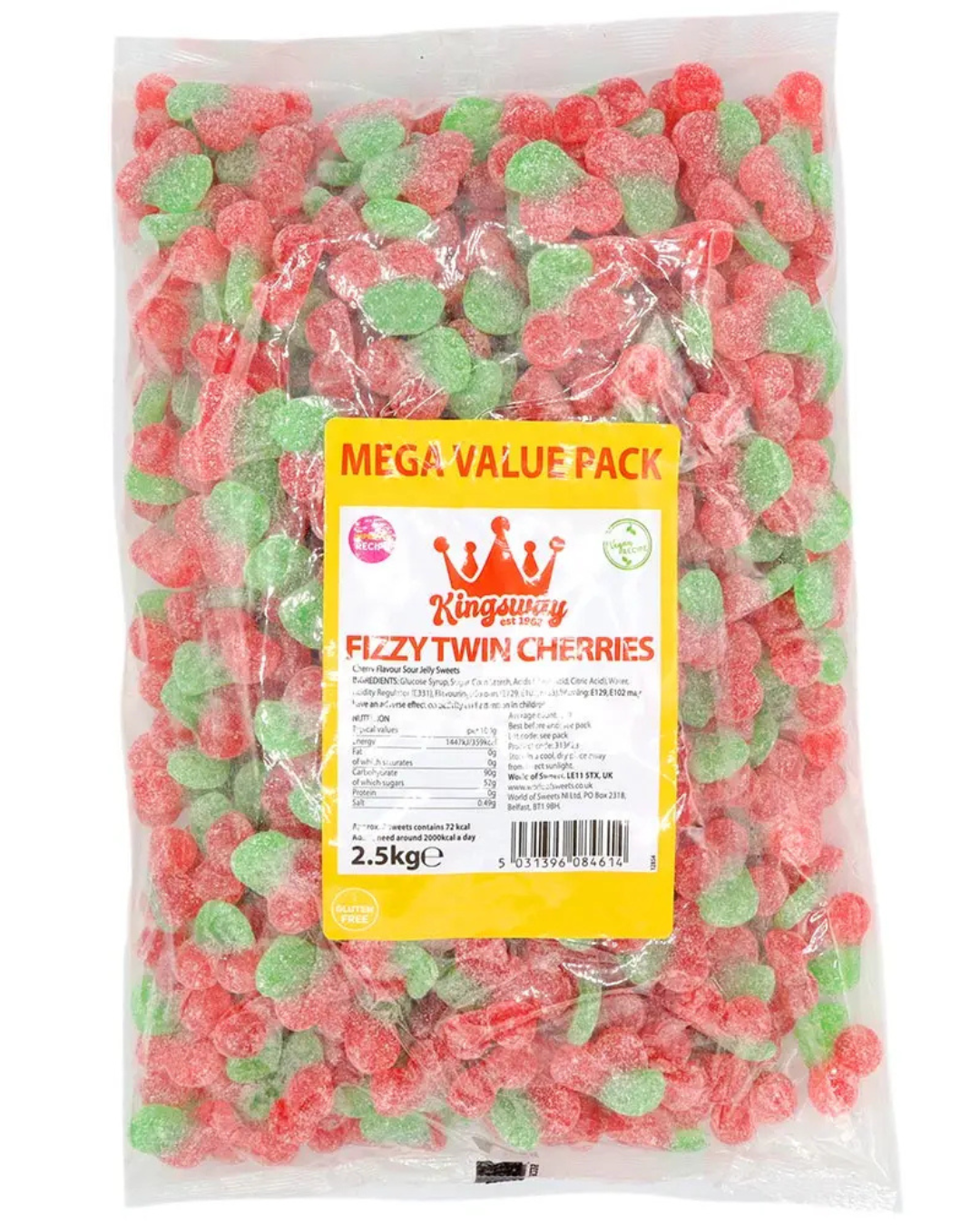 Kingsway Fizzy Twin Cherries
