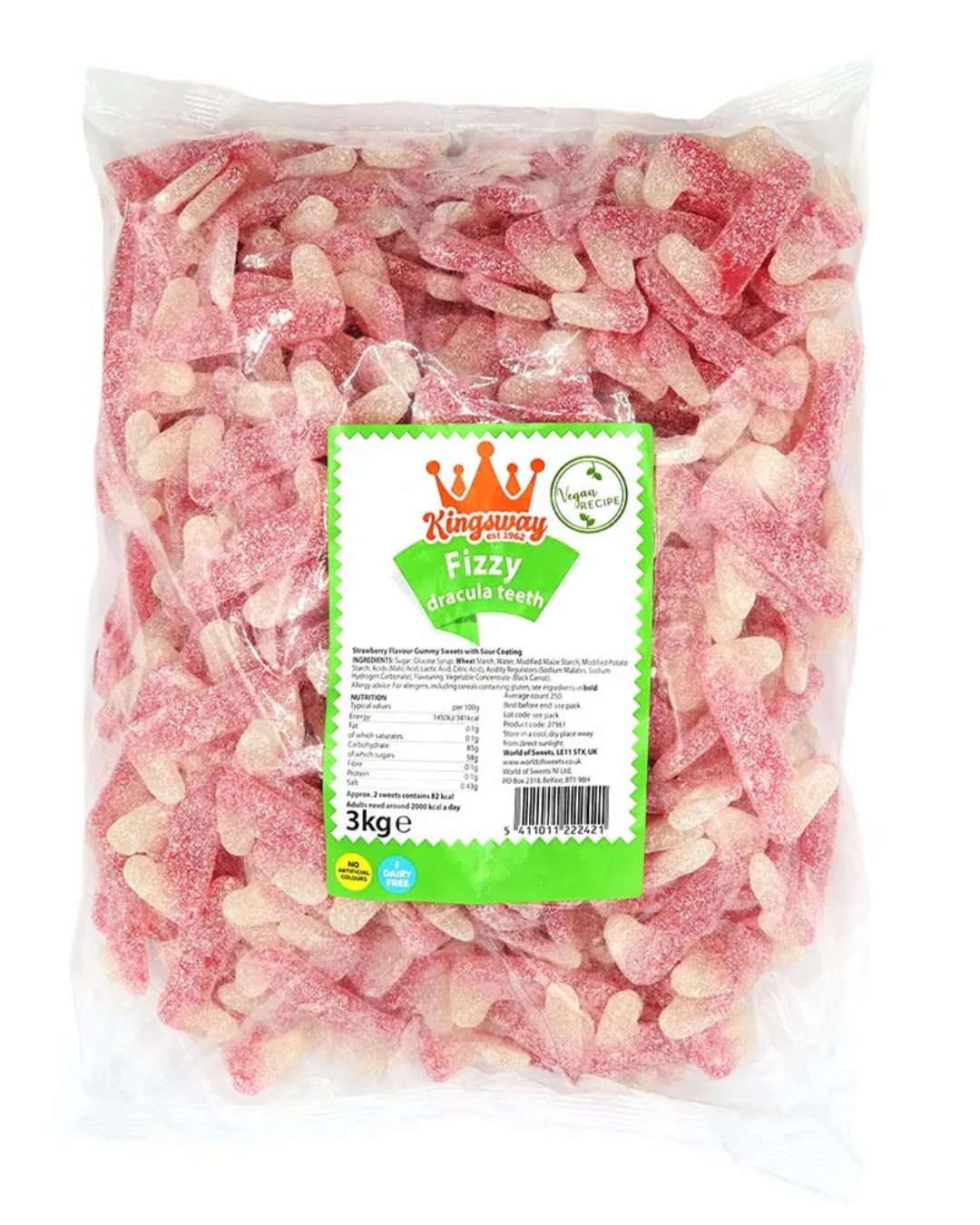 Kingsway Fizzy Dracula Teeth