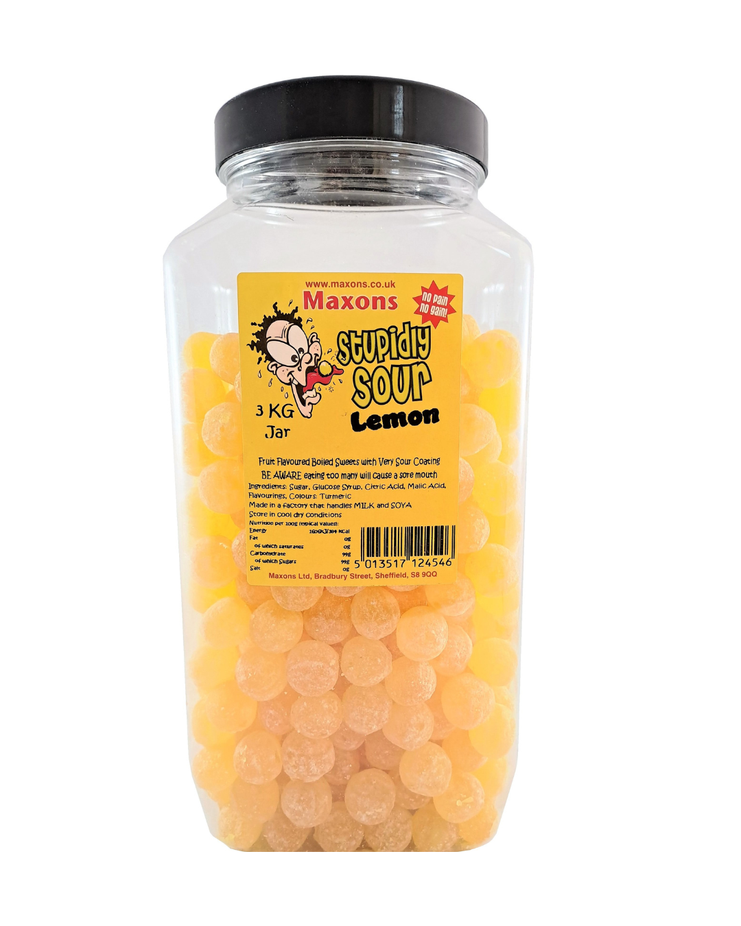 Maxons Stupidly Sour Lemon