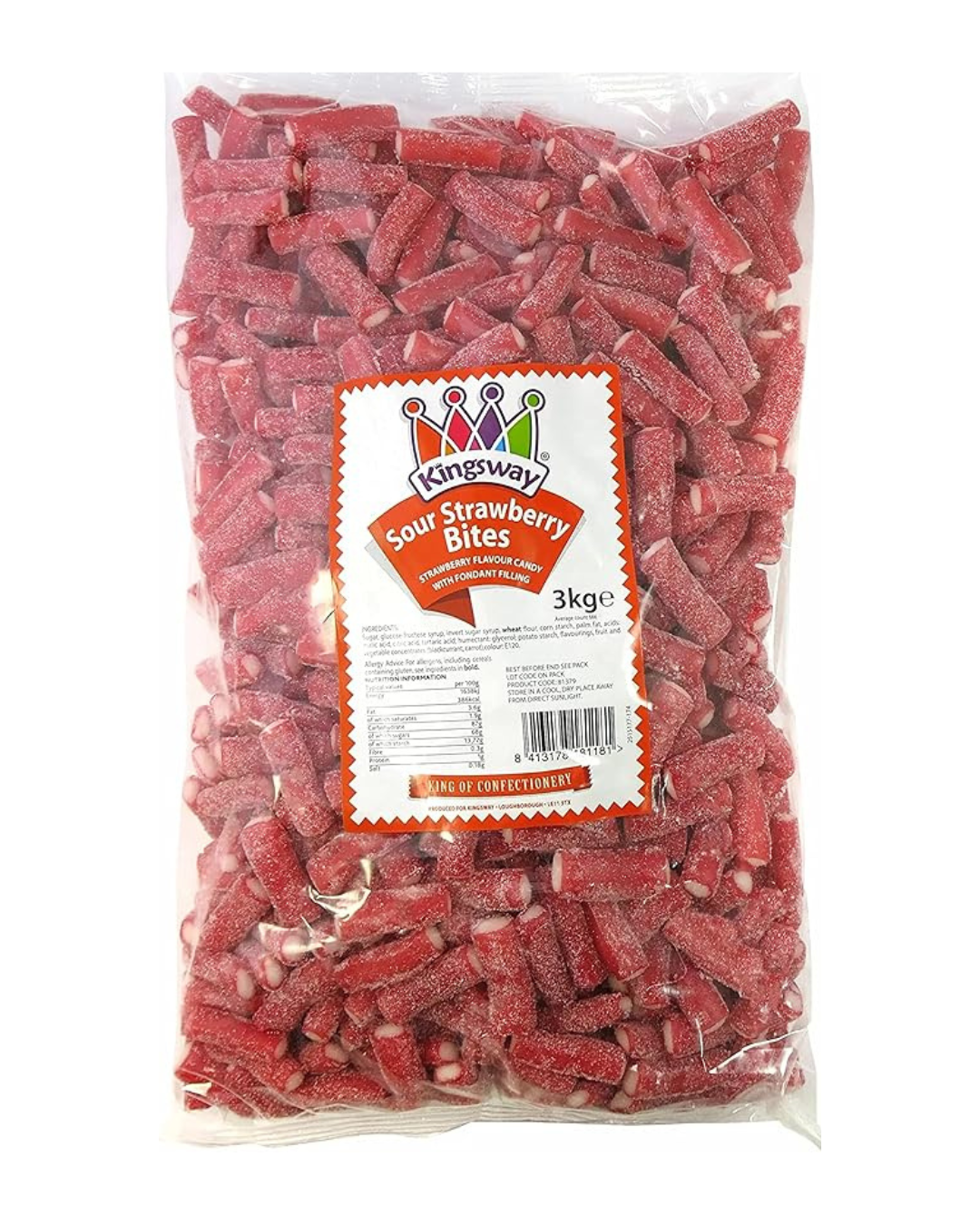 Kingsway Sour Strawberry Bites