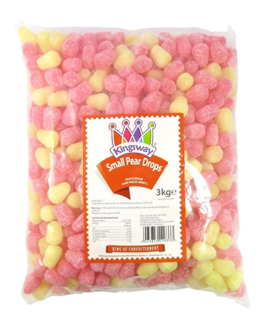 Kingsway Small Pear Drops