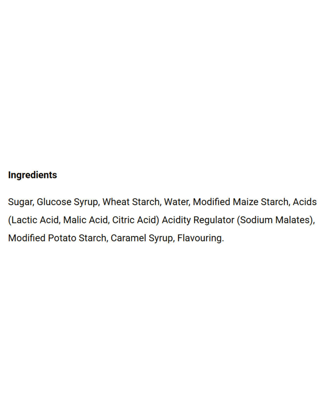 Kingsway Fizzy Cola Bottles