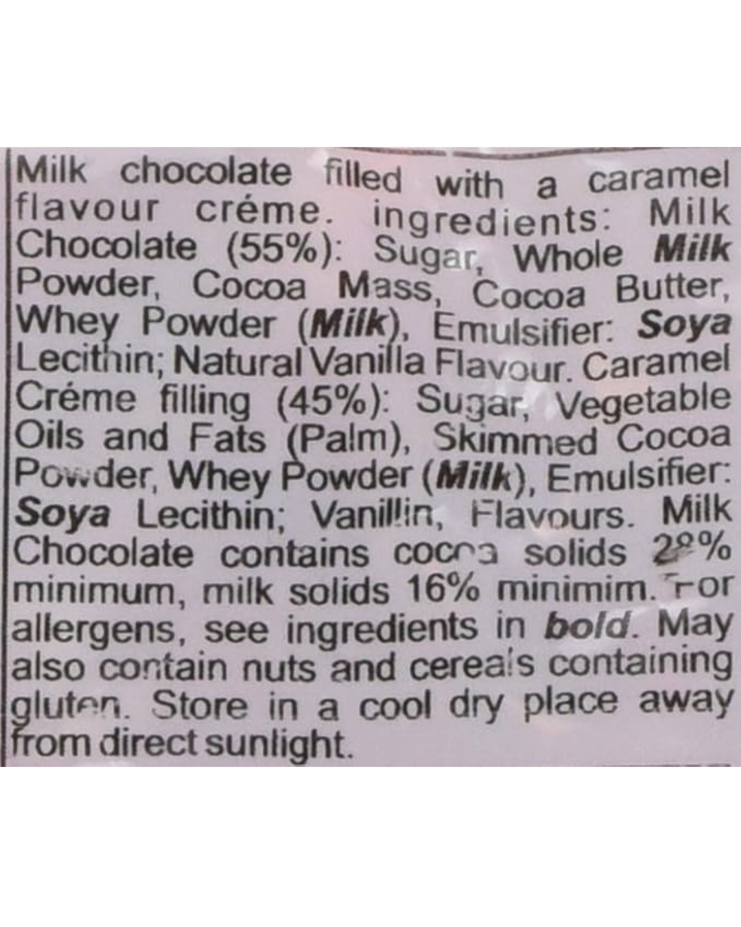 Kingsway Milk Chocolate Caramel Filled Red Hearts