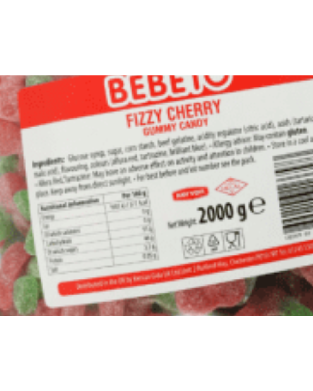 Bebeto Fizzy Cherry