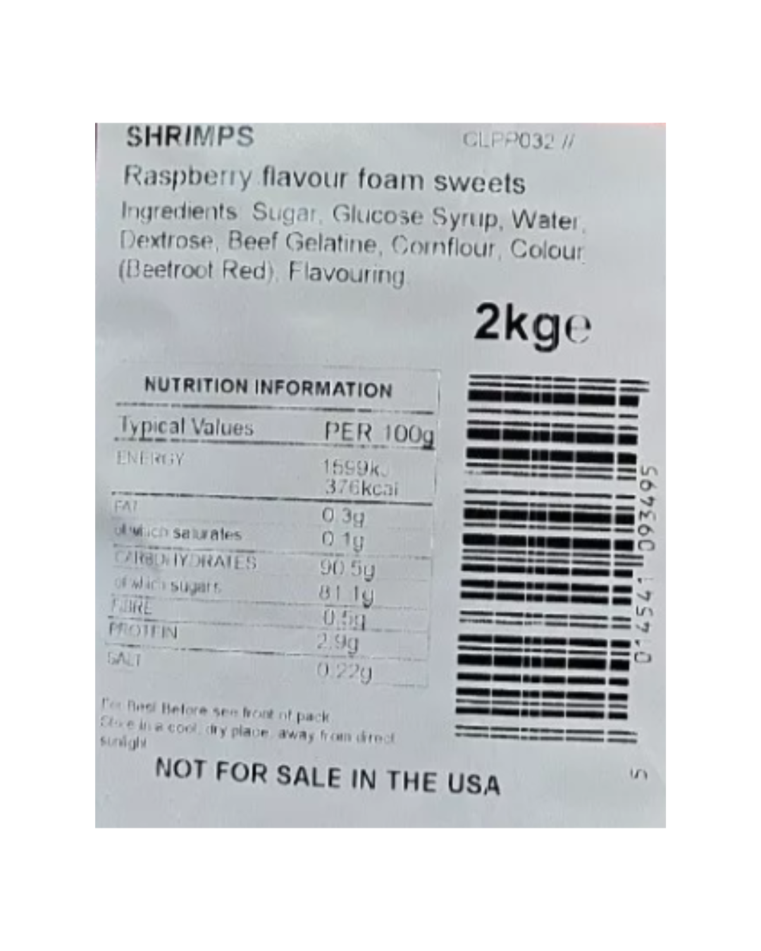 Barratt Mini Foam Shrimps