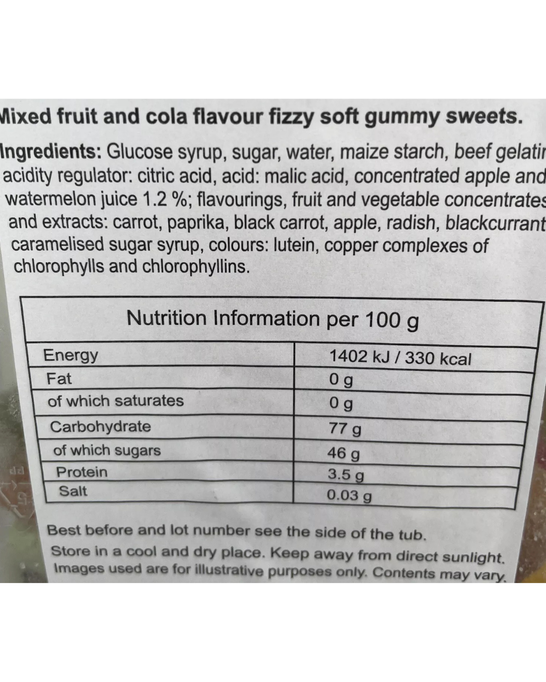 FIZZY JELLY MIX