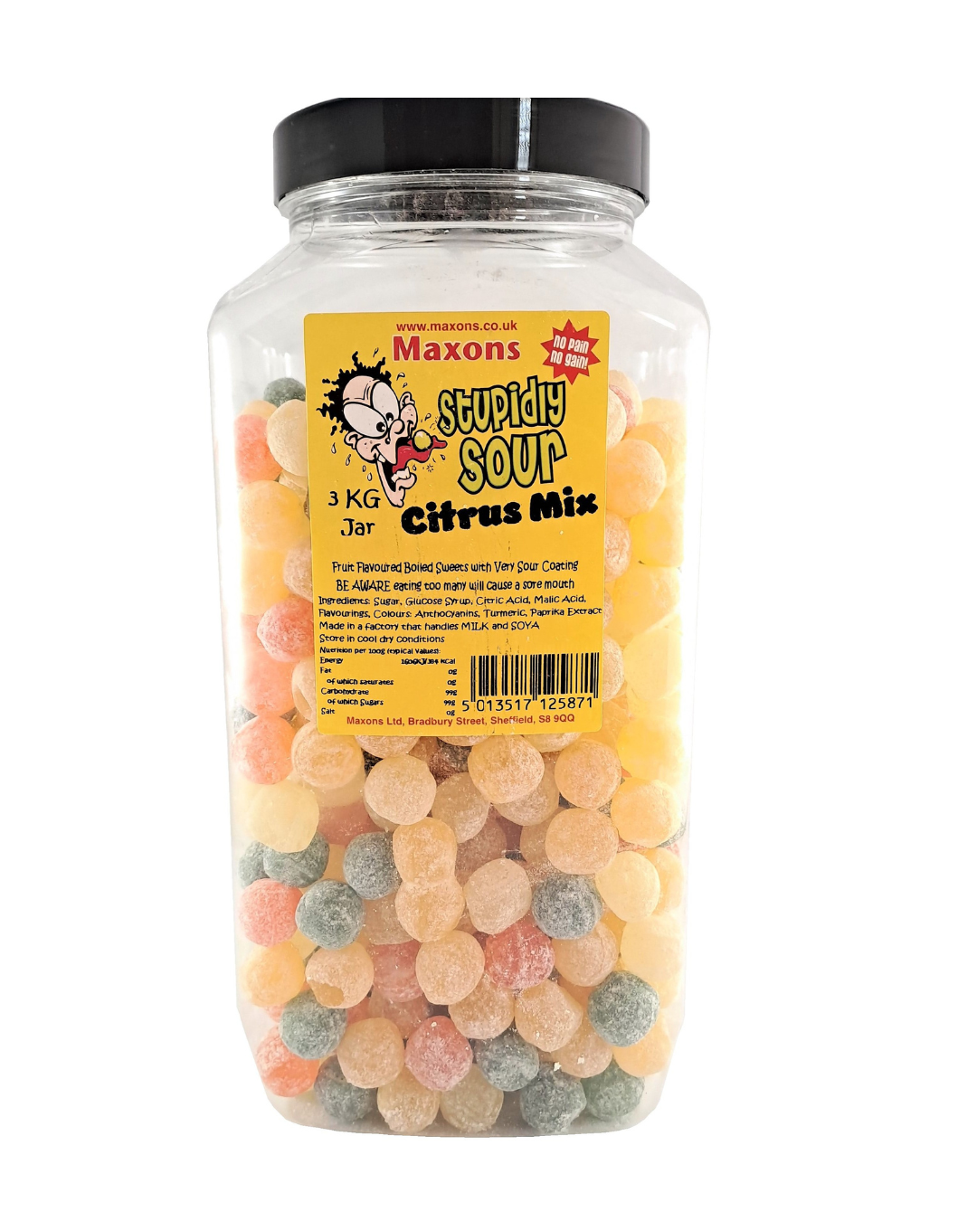 Maxons Stupidly Sour Citrus Mix