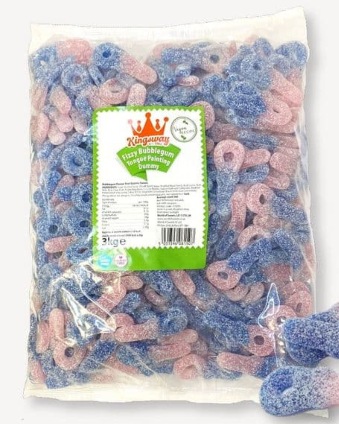 Kingsway Fizzy Bubblegum Tongue Painting Dummy