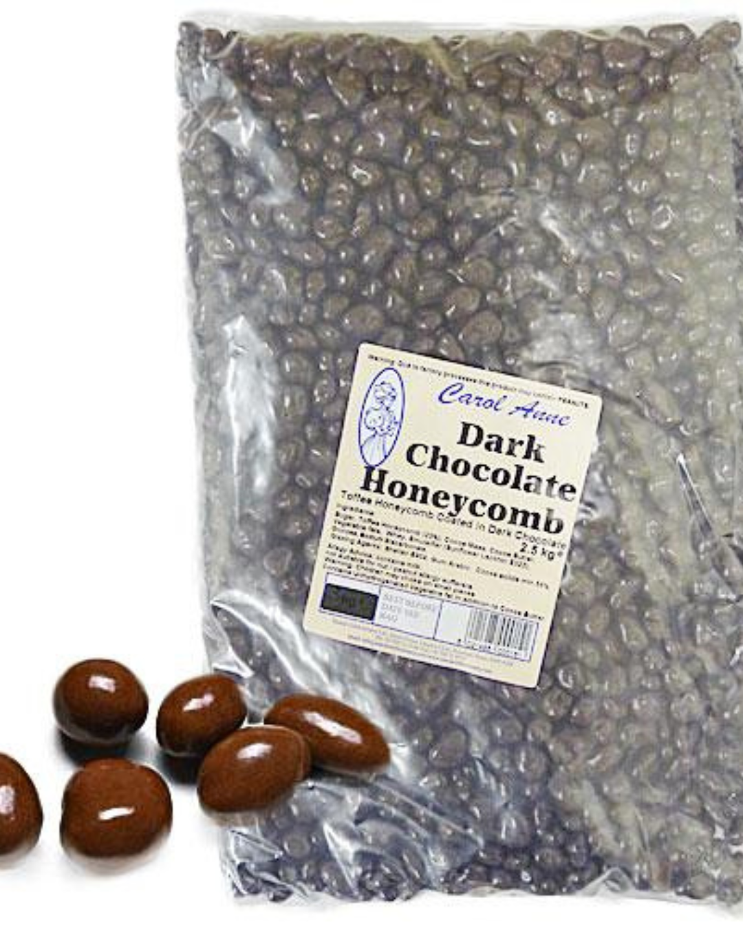 DARK CHOCOLATE HONEYCOMB BITES