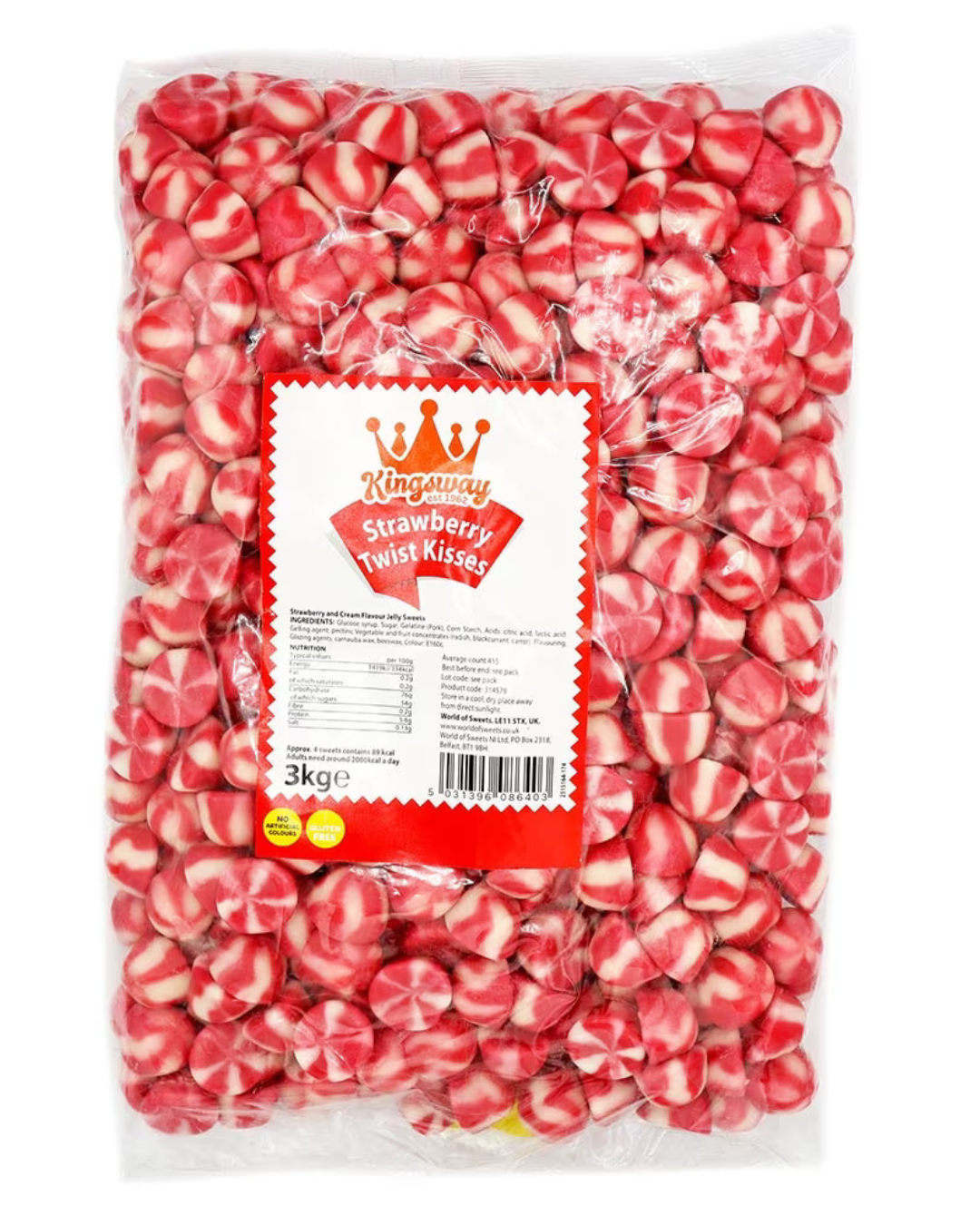 Kingsway Strawberry Twist Kisses