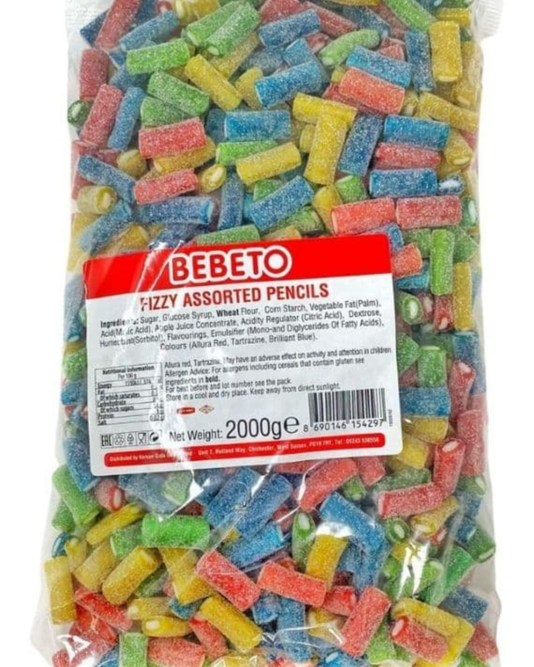 Bebeto Assorted Pencils