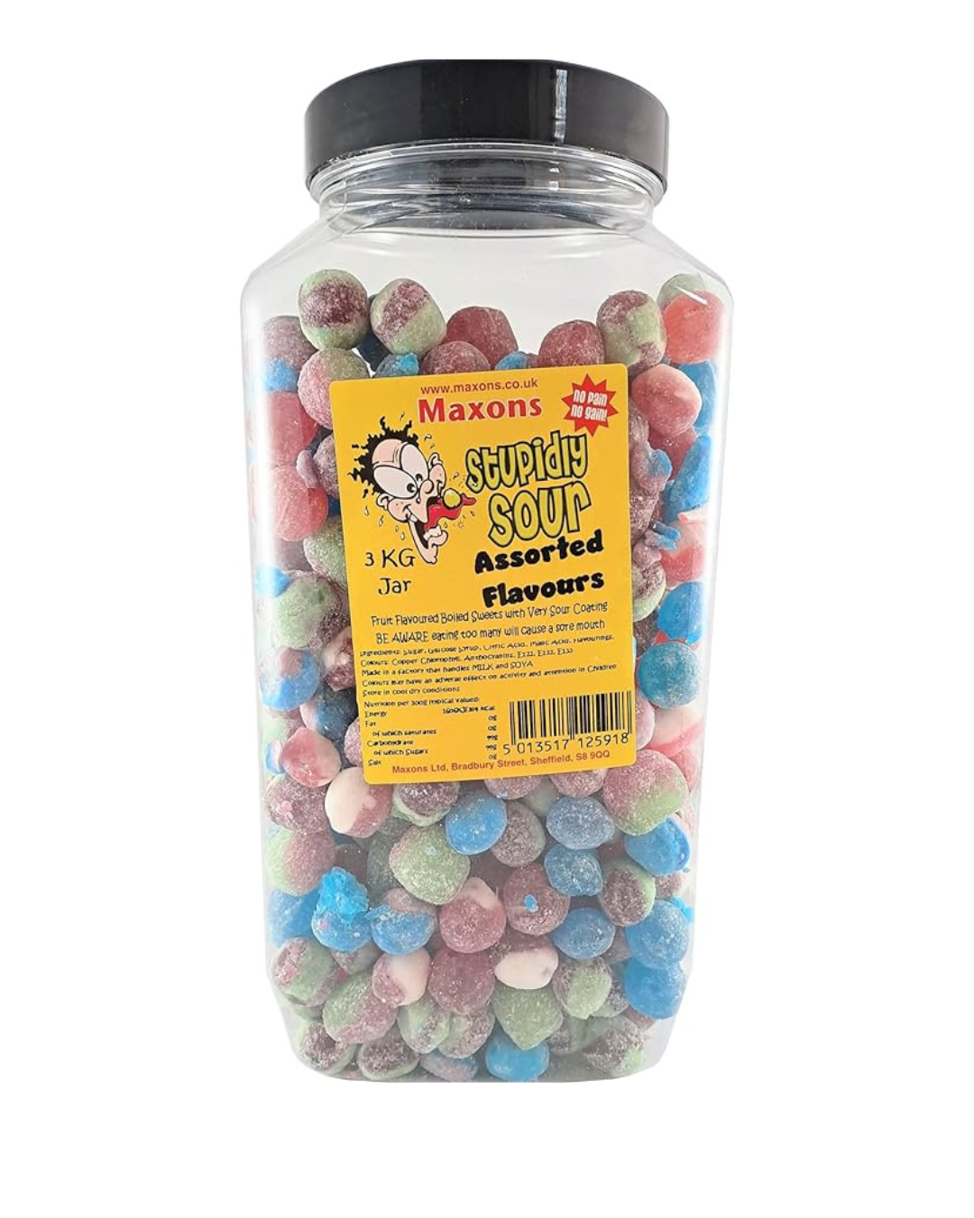 Maxons Stupidly Sour Assorted Mix