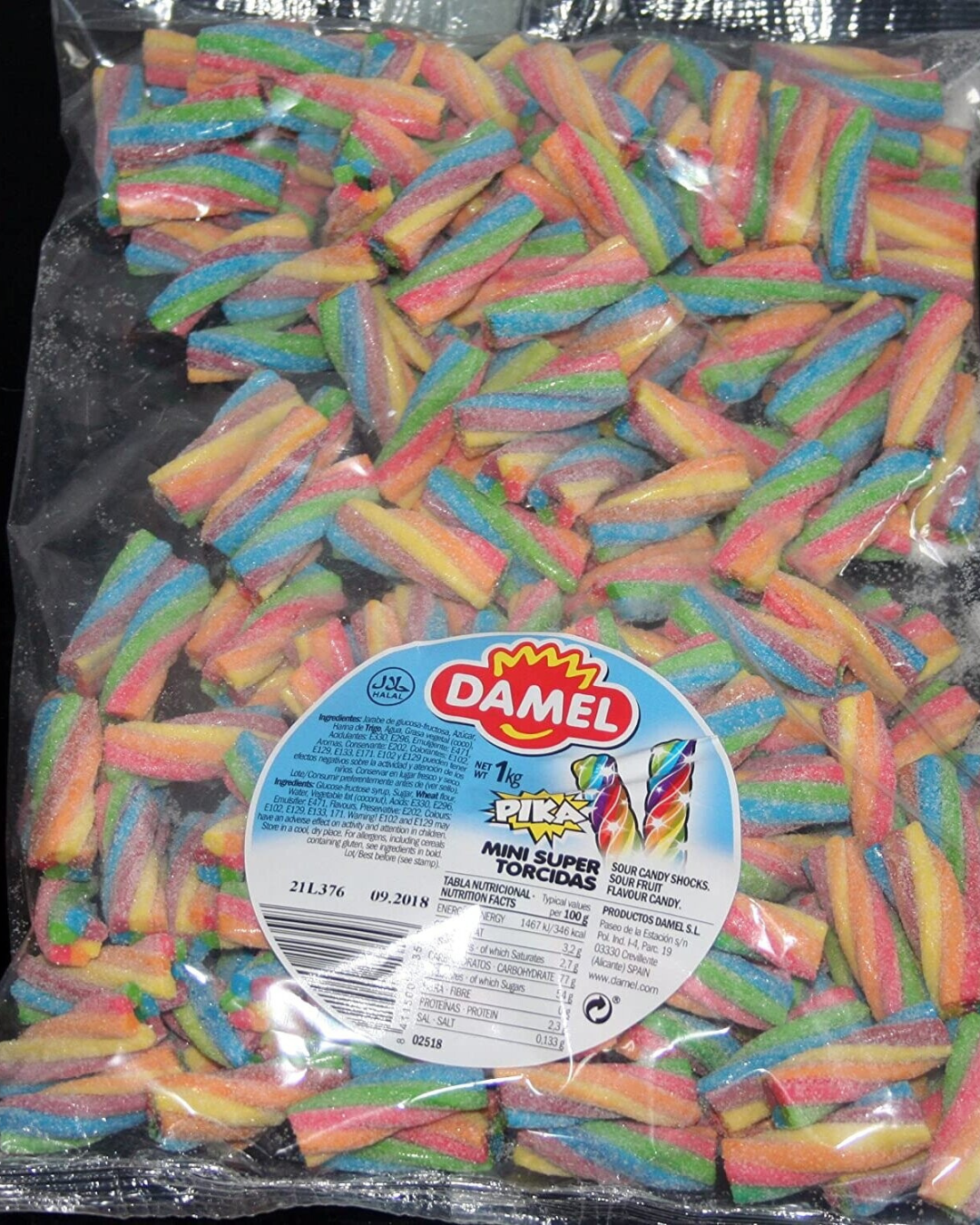 Damel Sour Candy Shocks