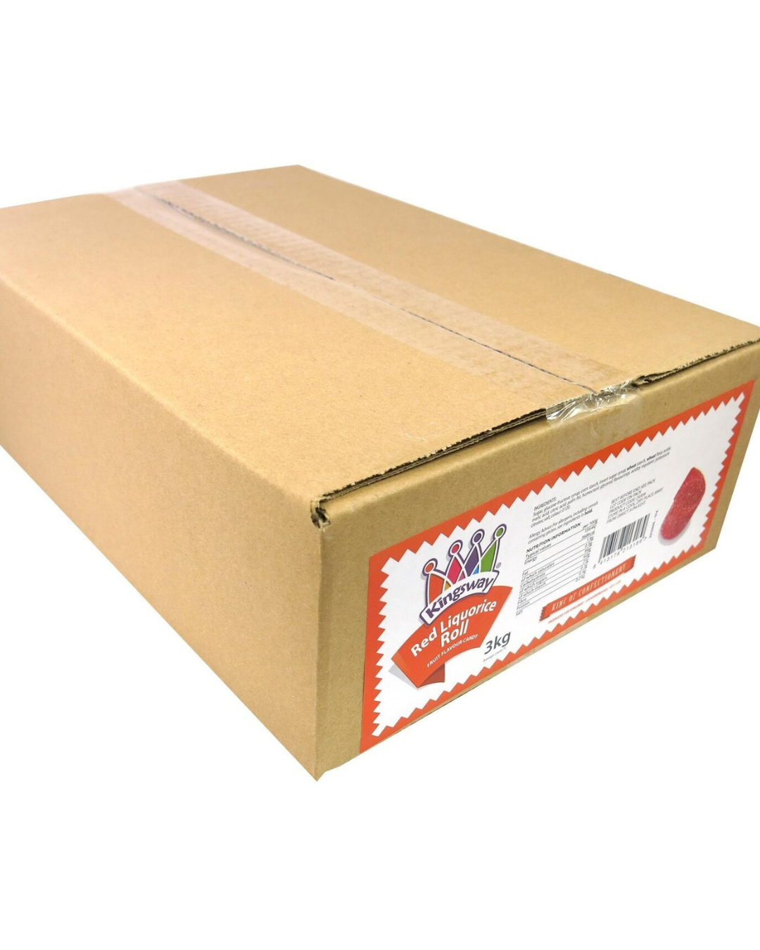Kingsway Fizzy Red Liquorice Belt Rolls