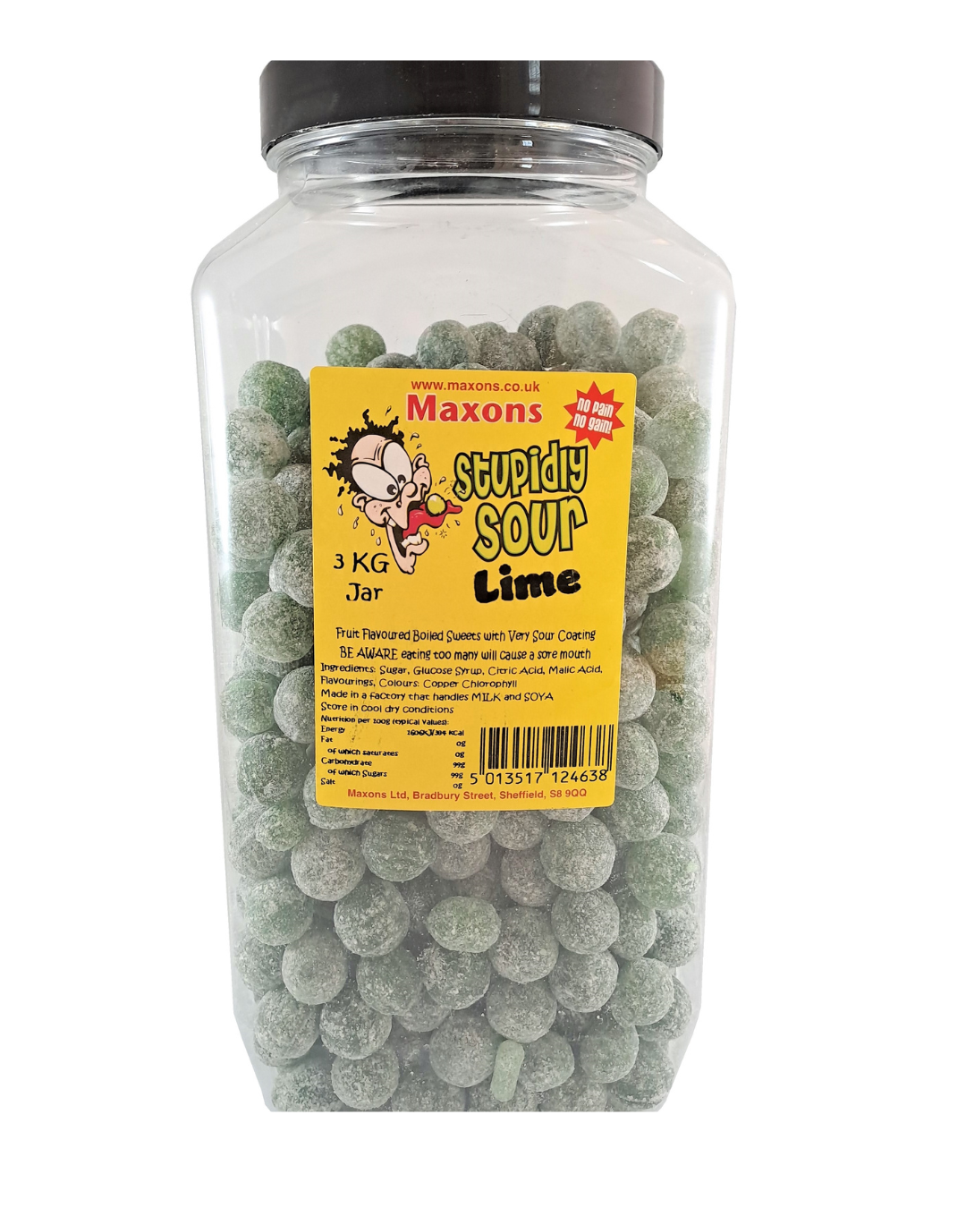 Maxons Stupidly Sour Lime