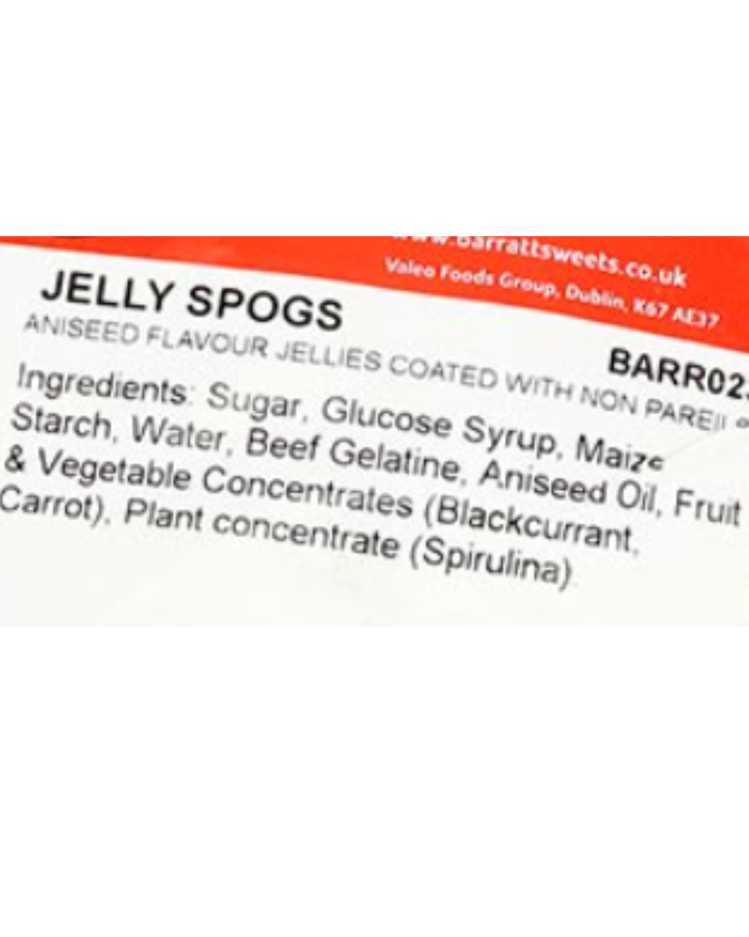 Barratt Jelly Spogs