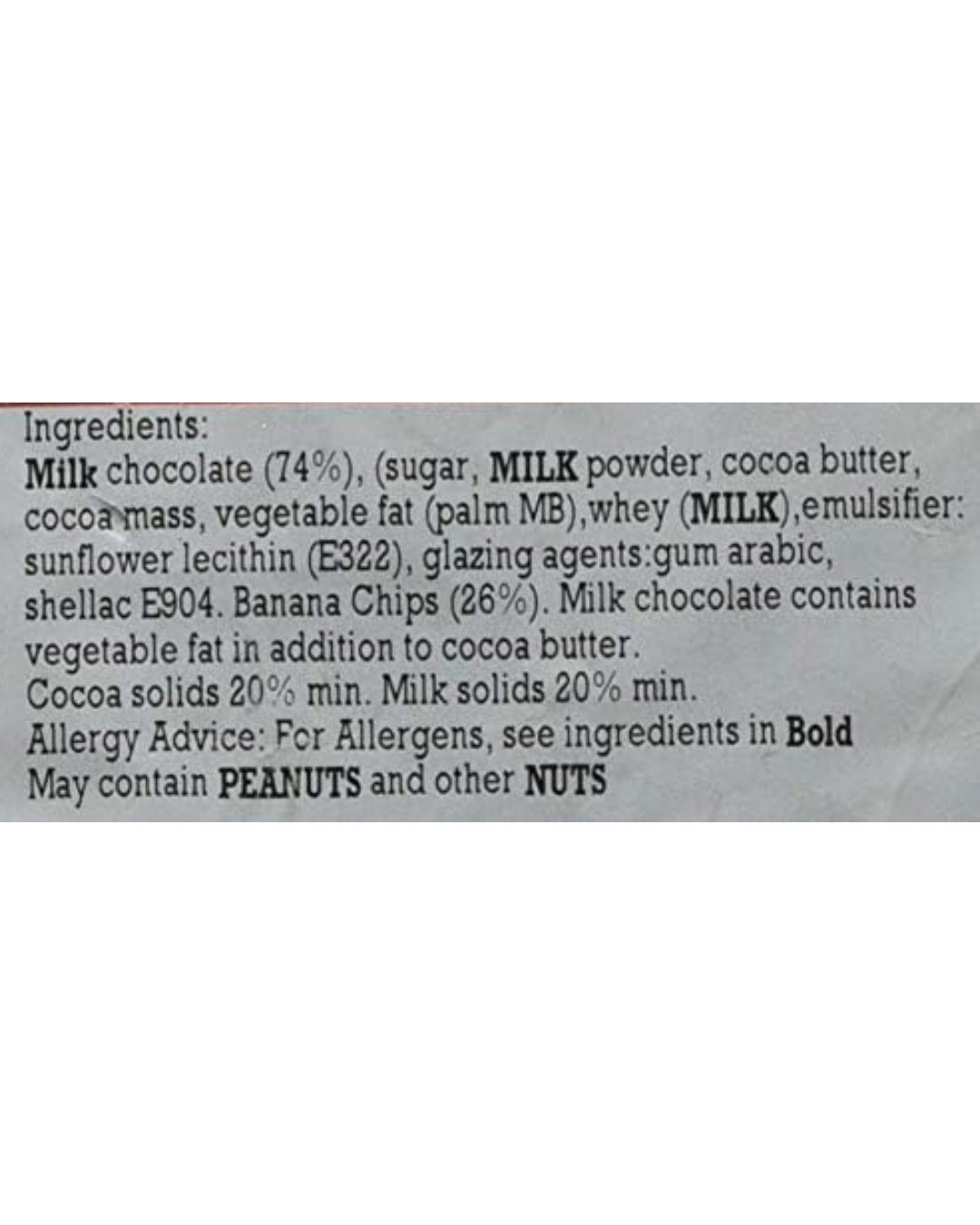 DARK CHOCOLATE BANANA