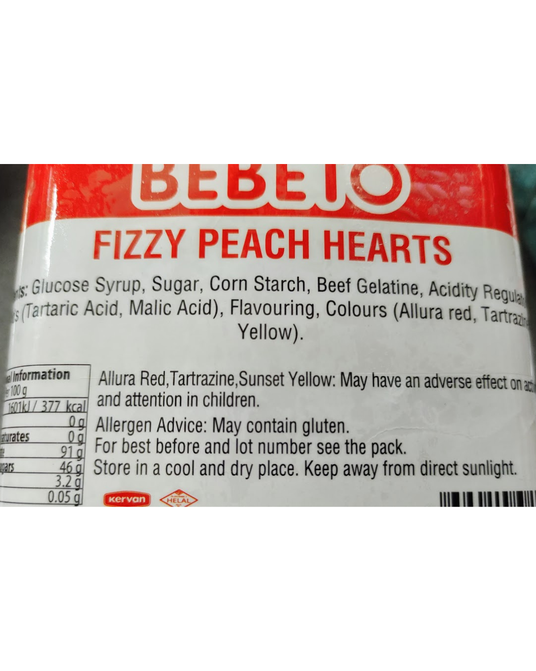 Bebeto Peach Hearts