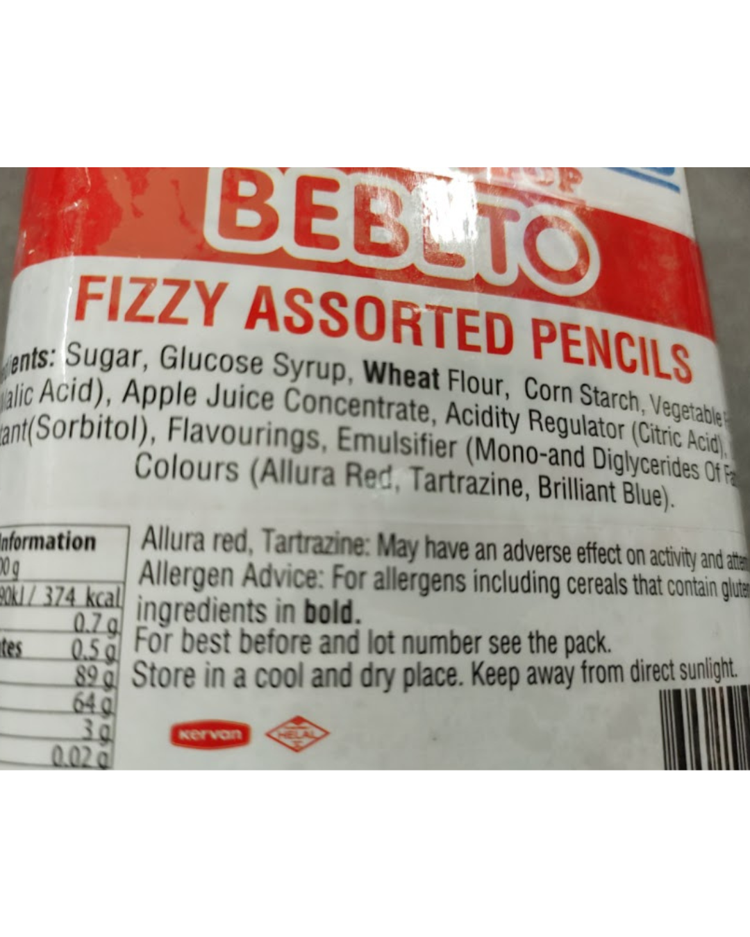 Bebeto Assorted Pencils