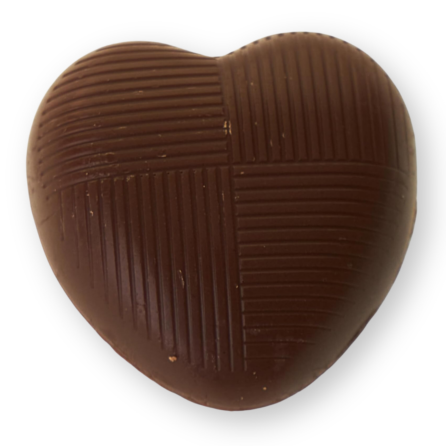 Gold Solid Milk Chocolate Hearts