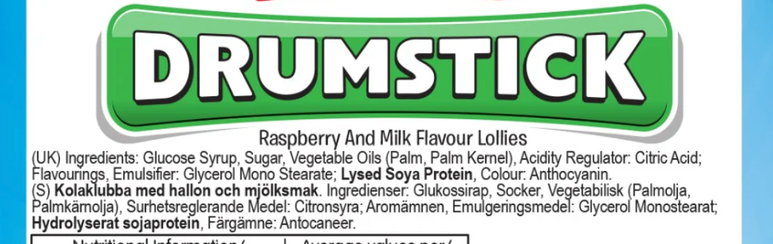 DRUMSTICK LOLLIES